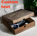 Custom Personalized Engraved Wooden Keepsake Box