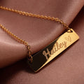 Personality Signature Bracelet unisex