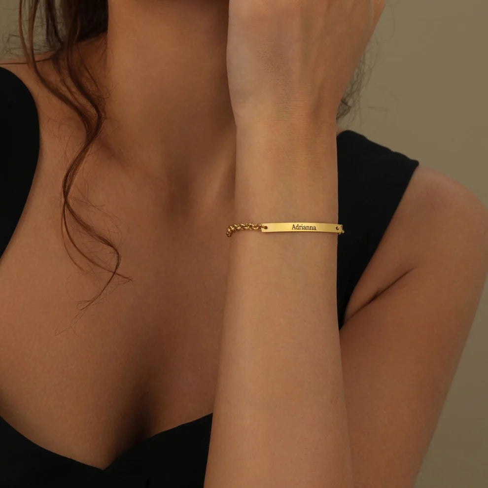 Personality Signature Bracelet unisex