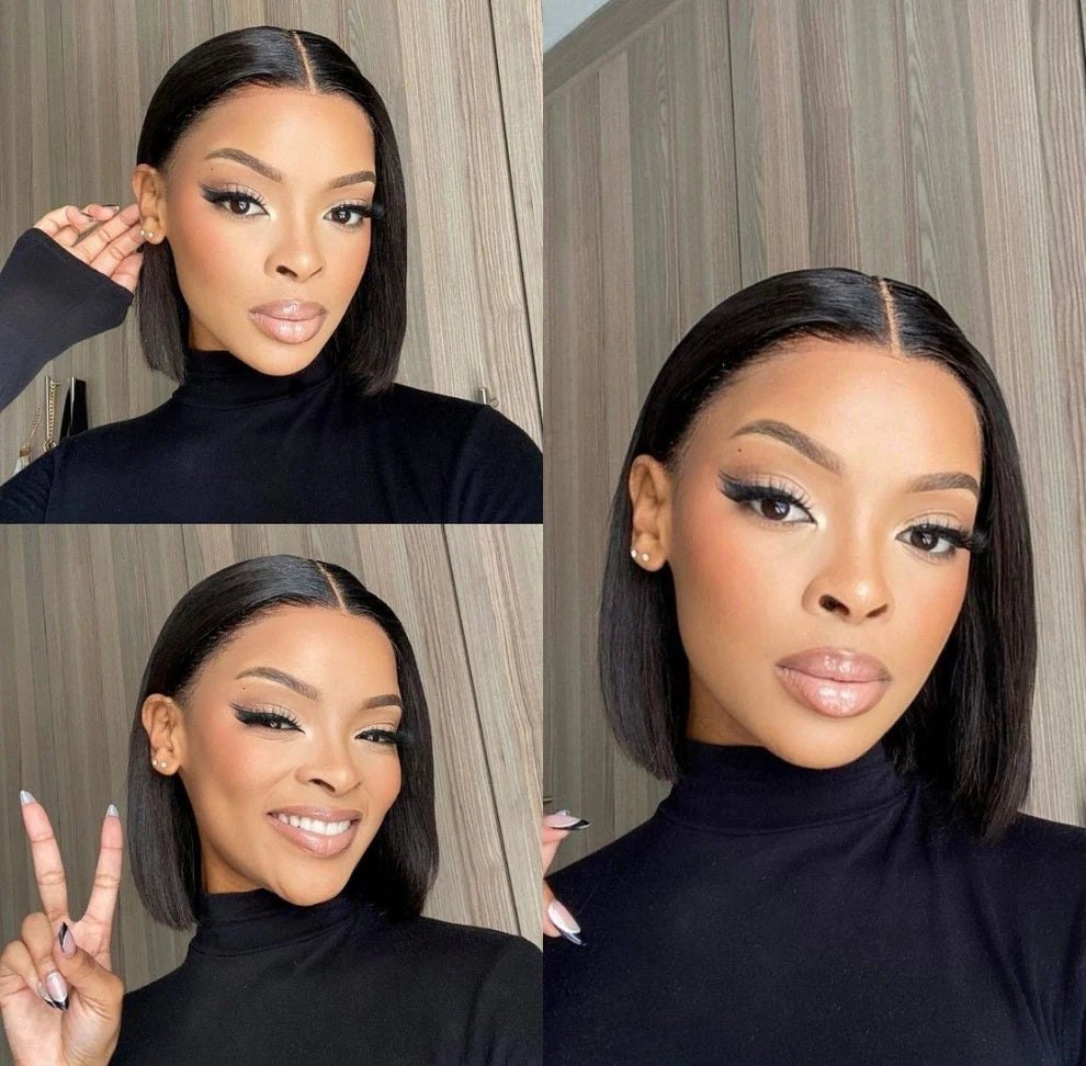 Brazilian Full Frontal Short Bob Wig (8 inch)
